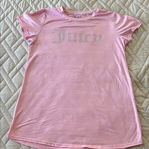 Juicy Couture Light Pink Nightgown with Rhinestone Logo